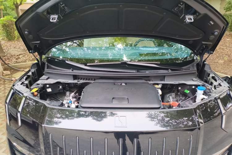 Used Zeekr 009 2024 Six-Seat Executive Version 4WD 108 kWh Engine Bay
