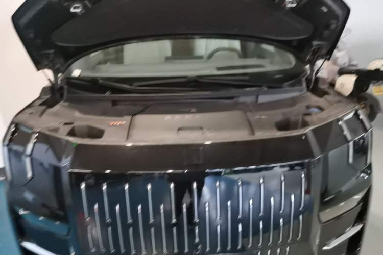 Used Zeekr 009 2024 7-Seater Walk-Through Version Four-Wheel Drive 108 kWh Engine Bay