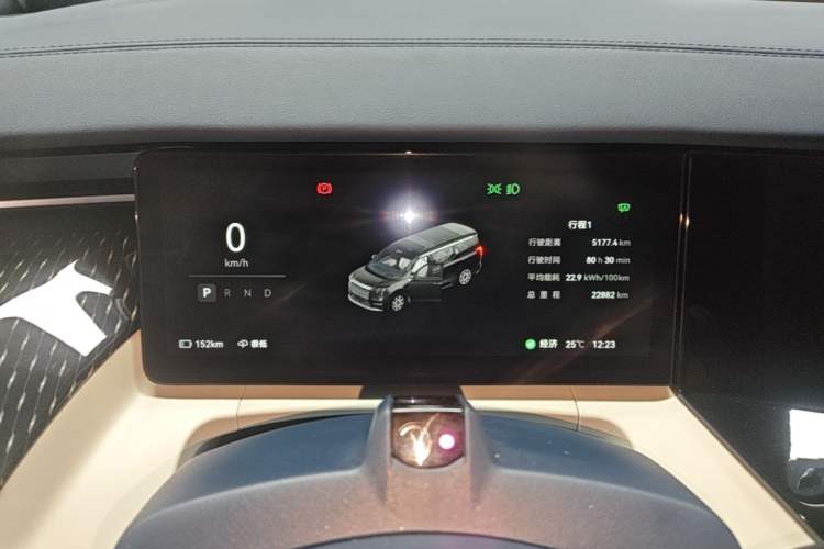 Used Zeekr 009 2024 Six-Seat Executive Version 4WD 108 kWh Instrument Cluster