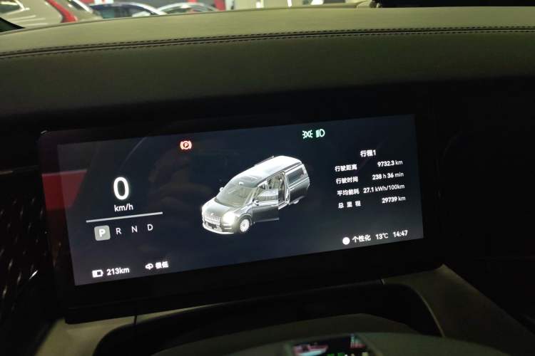 Used Zeekr 009 2024 Six-Seat Executive Version 4WD 108 kWh Instrument Cluster