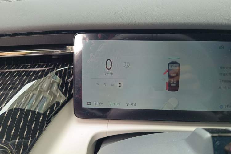 Used Zeekr 009 2024 7-Seater Aisle Version 108 kWh Instrument Cluster