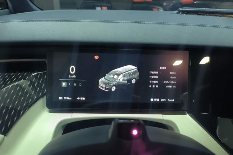 Used Zeekr 009 2024 Six-Seat Executive Version 4WD 108 kWh Instrument Cluster