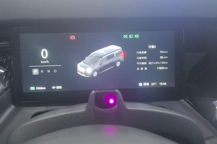 Used Zeekr 009 2024 Six-Seat Executive Version 4WD 108 kWh Instrument Cluster