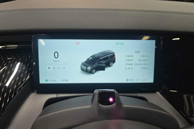 Used Zeekr 009 2024 7-Seater Walk-Through Version Four-Wheel Drive 108 kWh Instrument Cluster