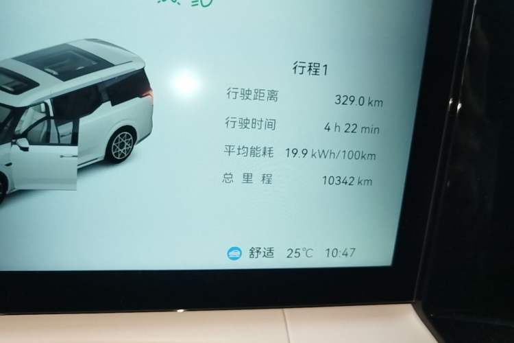 Used Zeekr 009 2024 7-Seater Aisle Version 108 kWh Instrument Cluster