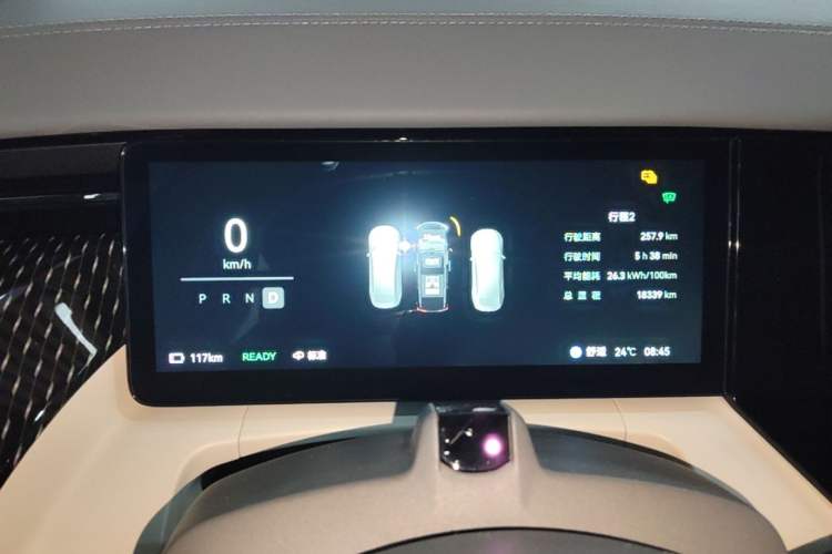 Used Zeekr 009 2024 Six-Seat Executive Version 4WD 140 kWh Instrument Cluster