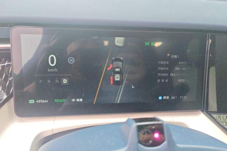 Used Zeekr 009 2024 Six-Seat Executive Version 4WD 108 kWh Instrument Cluster