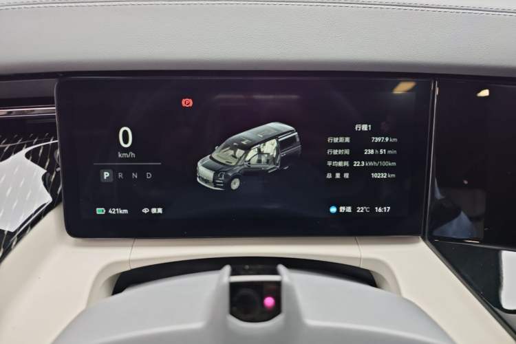 Used Zeekr 009 2024 Six-Seat Executive Version 4WD 108 kWh Instrument Cluster