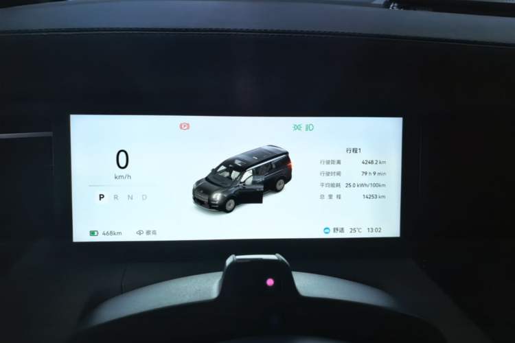 Used Zeekr 009 2024 Six-Seat Executive Version 4WD 108 kWh Instrument Cluster