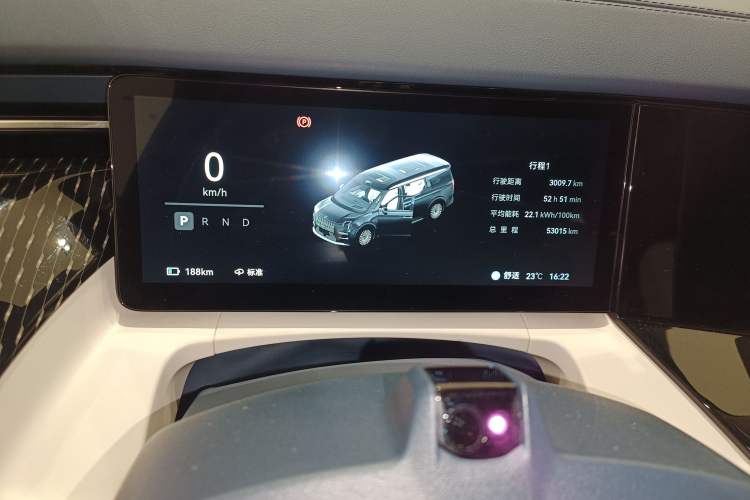 Used Zeekr 009 2024 7-Seater Aisle Version 108 kWh Instrument Cluster