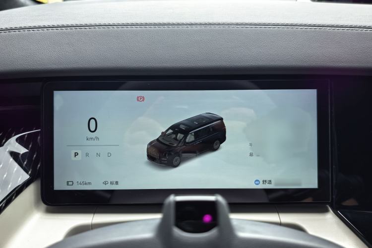 Used Zeekr 009 2024 7-Seater Walk-Through Version Four-Wheel Drive 108 kWh Instrument Cluster