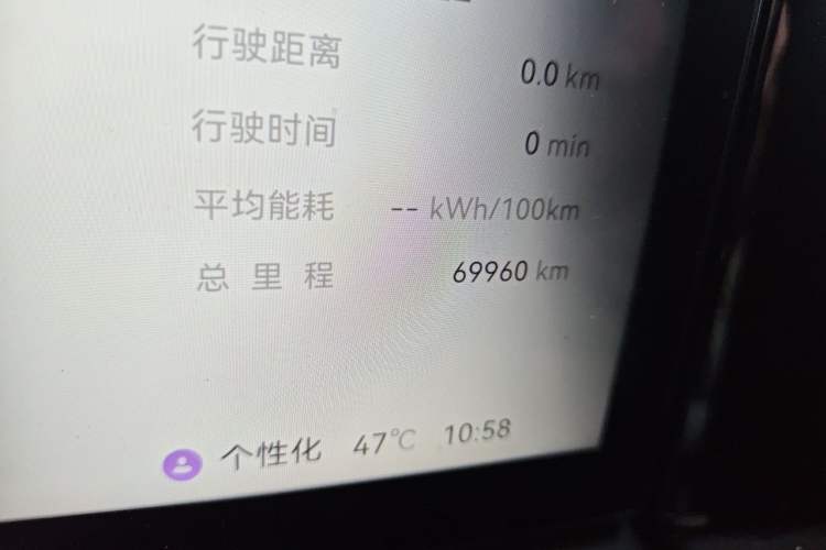 Used Zeekr 009 2024 GAC Trumpchi Odometer Close Up