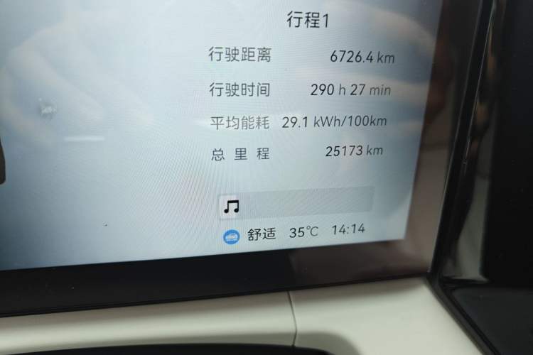 Used Zeekr 009 2024 7-Seater Walk-Through Version Four-Wheel Drive 108 kWh Odometer Close Up