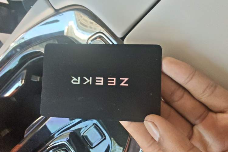 Used Zeekr 009 2024 Six-Seat Executive Version 4WD 108 kWh Vehicle Key