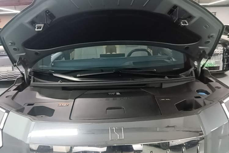 Used Zeekr 009 2024 Six-Seat Executive Version 4WD 108 kWh Engine Bay