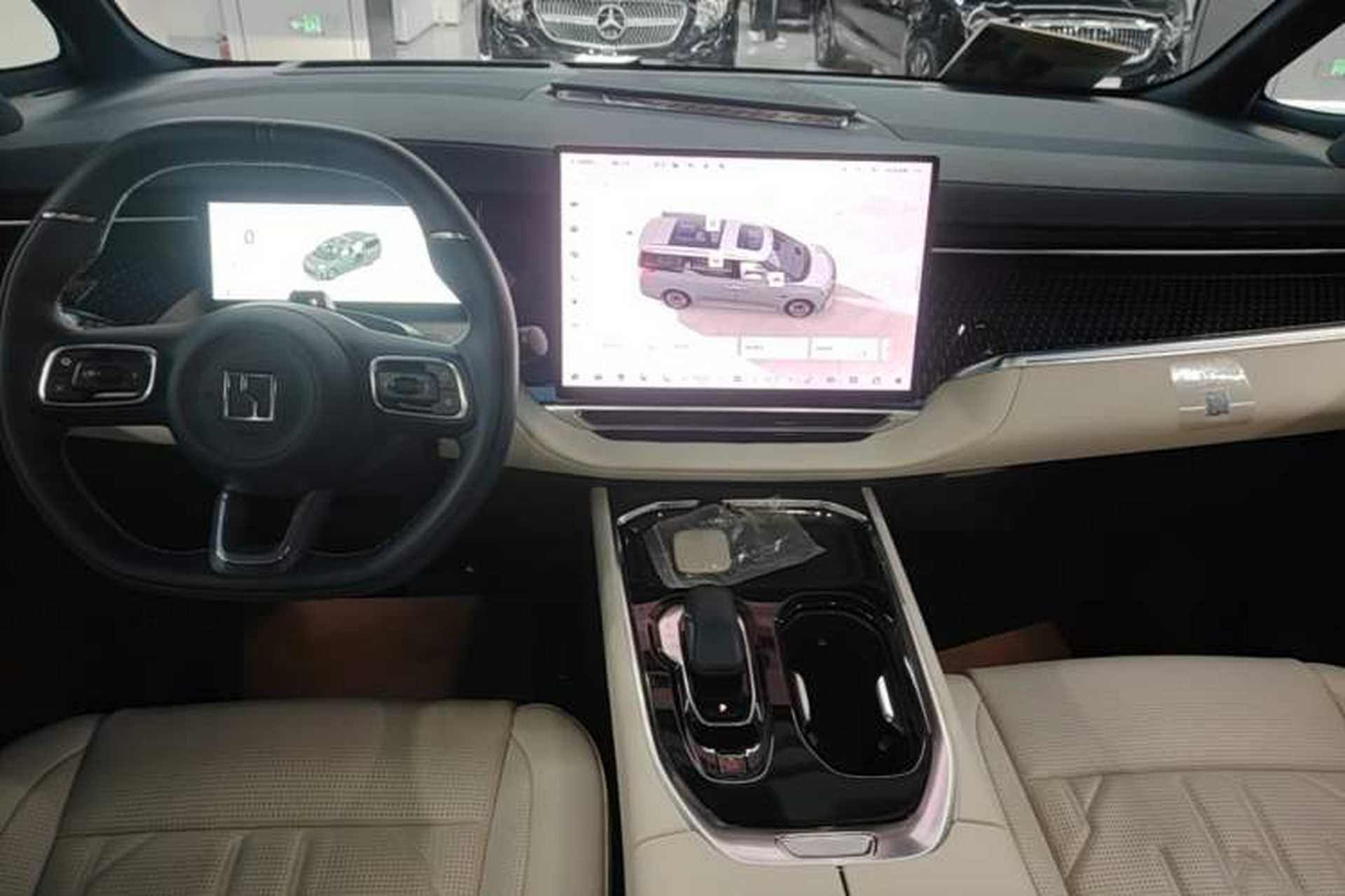Used Zeekr 009 2024 Six-Seat Executive Version 4WD 108 kWh Gear Lever
