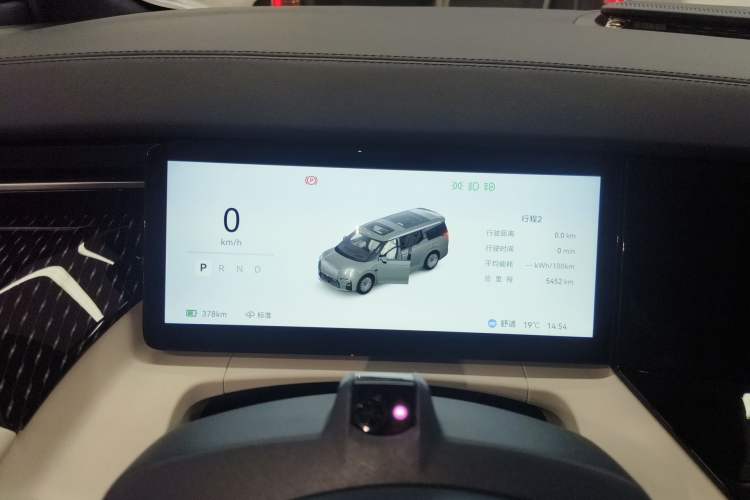 Used Zeekr 009 2024 Six-Seat Executive Version 4WD 108 kWh Instrument Cluster