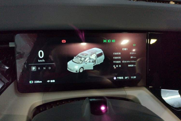 Used Zeekr 009 2024 Six-Seat Executive Version 4WD 108 kWh Instrument Cluster