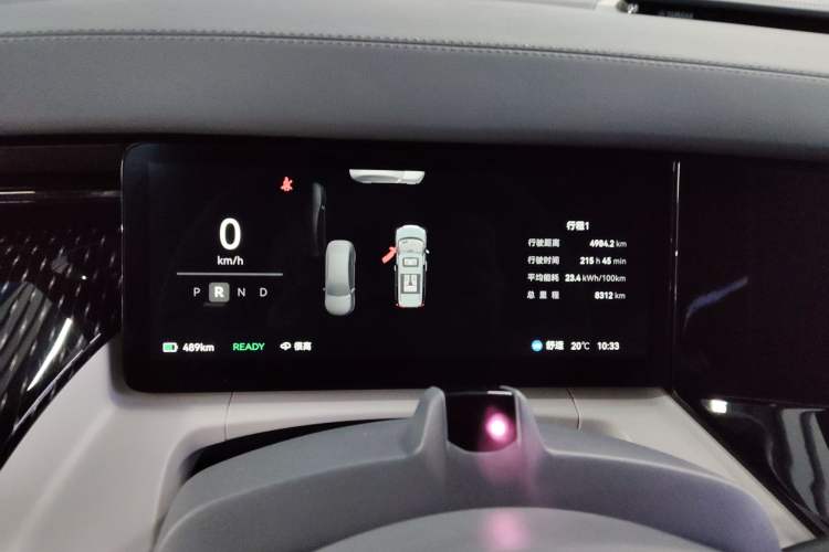 Used Zeekr 009 2024 7-Seater Walk-Through Version Four-Wheel Drive 108 kWh Instrument Cluster