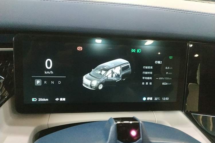 Used Zeekr 009 2024 Six-Seat Executive Version 4WD 108 kWh Instrument Cluster