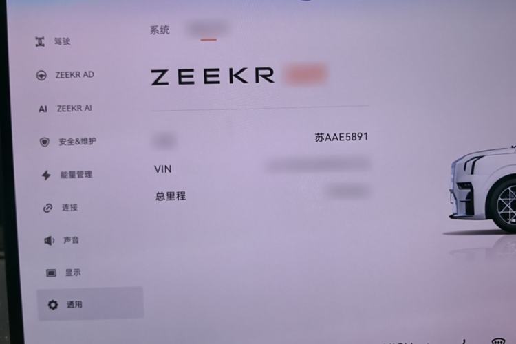 Used Zeekr 009 2024 Six-Seat Executive Version 4WD 108 kWh Interior 11