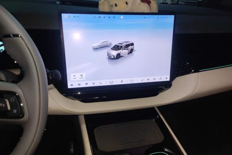 Used Zeekr 009 2024 7-Seater Aisle Version 108 kWh Audio And AC Panel