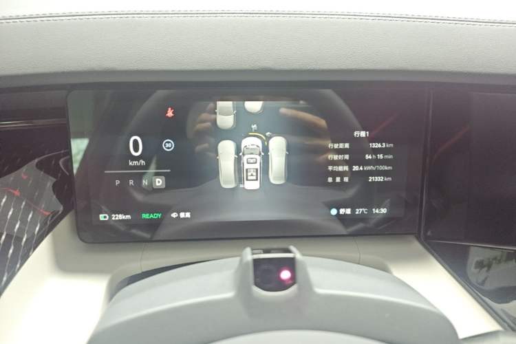 Used Zeekr 009 2024 Six-Seat Executive Version 4WD 108 kWh Instrument Cluster