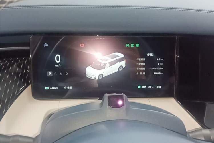 Used Zeekr 009 2024 7-Seater Aisle Version 108 kWh Instrument Cluster