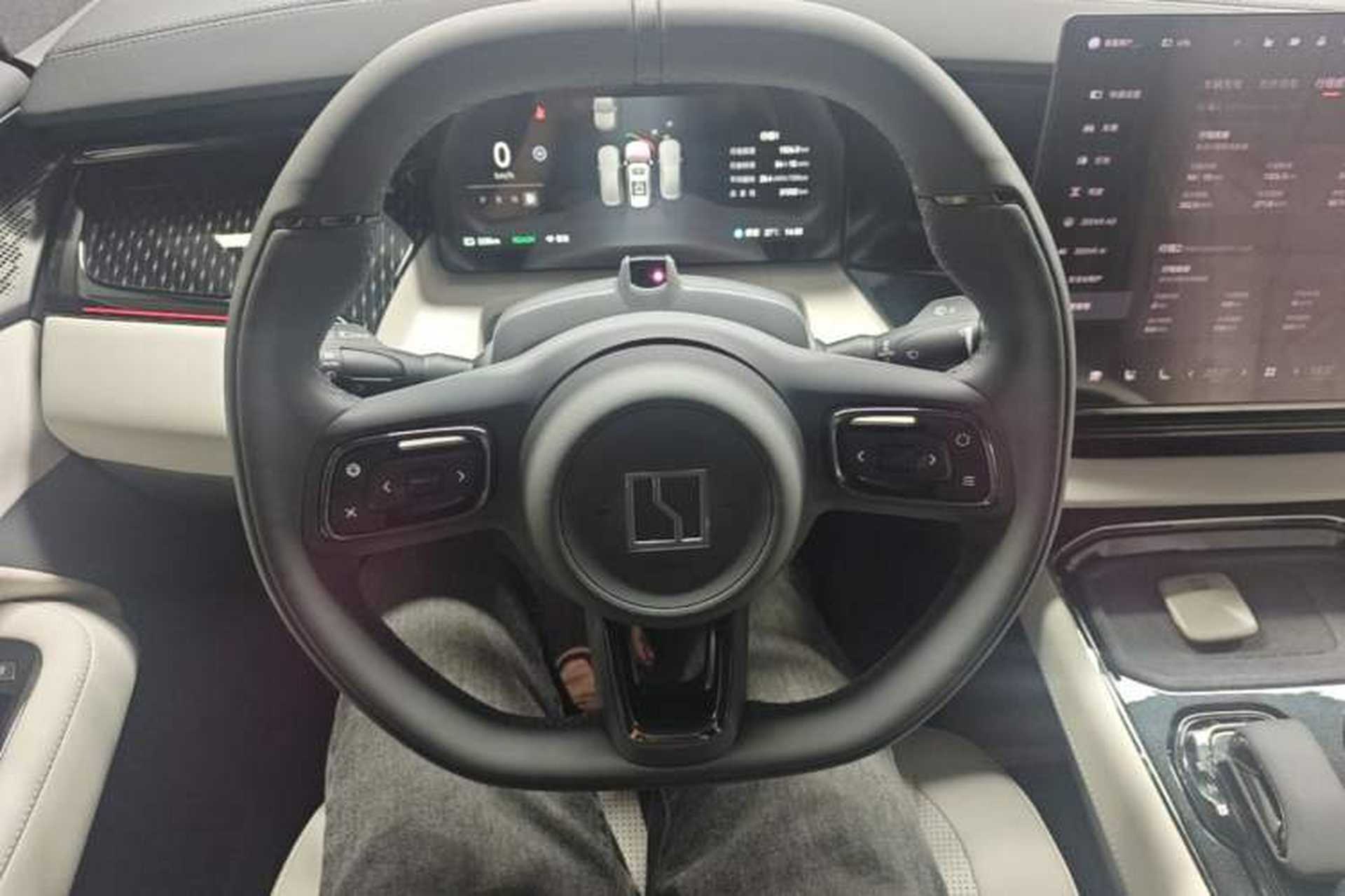 Used Zeekr 009 2024 Six-Seat Executive Version 4WD 108 kWh Steering Wheel