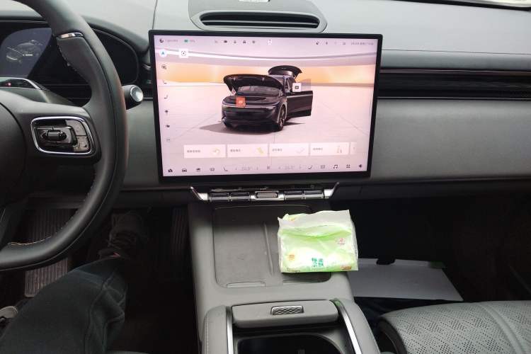Used Zeekr 7X 2025 75 kWh Rear-Wheel Drive Intelligent Driving Version Audio And AC Panel