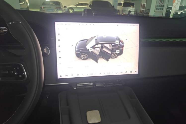 Used Zeekr 7X 2025 75 kWh Rear-Wheel Drive Intelligent Driving Version Audio And AC Panel