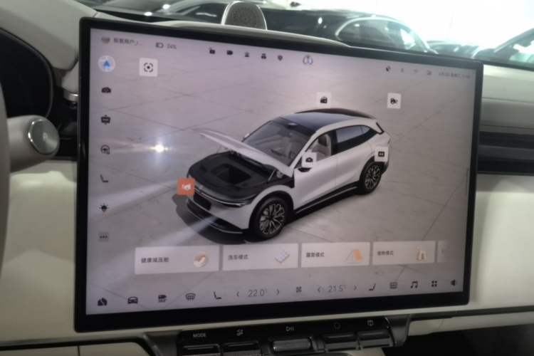 Used Zeekr 7X 2025 100 kWh Long-Range Rear-Wheel Drive with Intelligent Driving Features Audio And AC Panel
