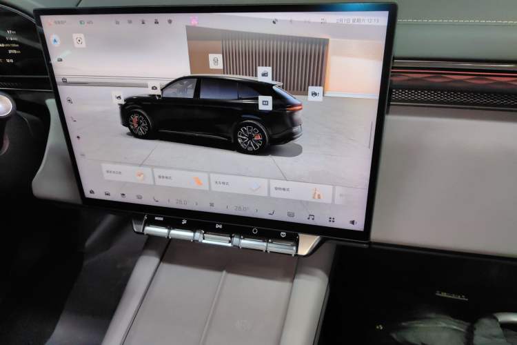 Used Zeekr 7X 2025 75 kWh Rear-Wheel Drive Intelligent Driving Version Audio And AC Panel