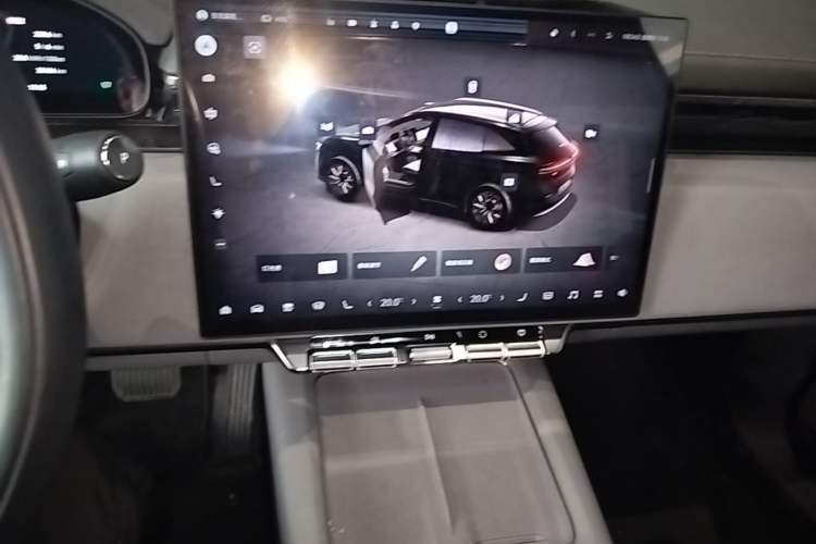 Used Zeekr 7X 2025 100kWh Long-Range All-Wheel Drive Intelligent Driving Version Audio And AC Panel
