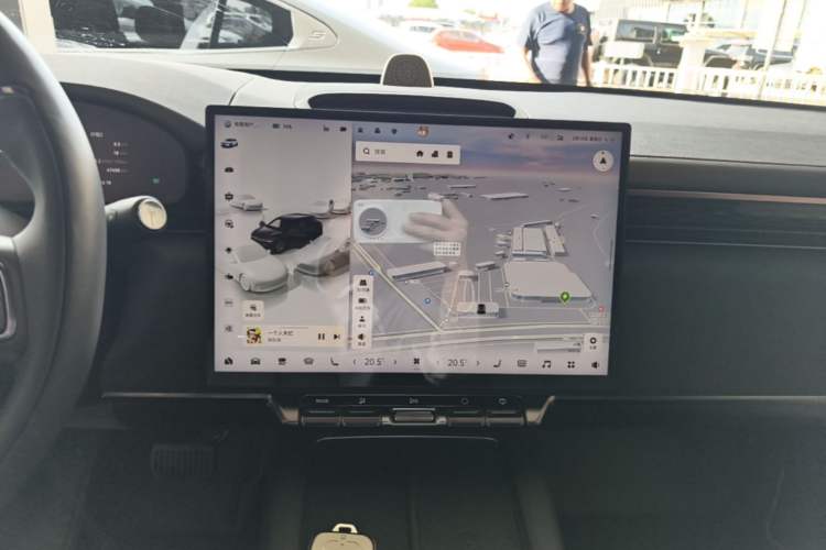 Used Zeekr 7X 2025 100kWh Long-Range All-Wheel Drive Intelligent Driving Version Audio And AC Panel
