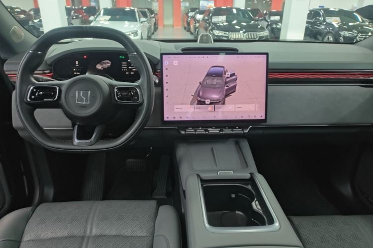 Used Zeekr 7X 2025 100 kWh Long-Range Rear-Wheel Drive with Intelligent Driving Features Center Console