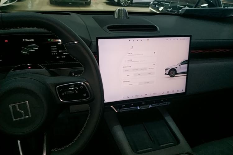 Used Zeekr 7X 2025 75 kWh Rear-Wheel Drive Intelligent Driving Version Center Console