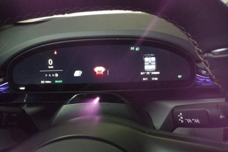 Used Zeekr 7X 2025 75 kWh Rear-Wheel Drive Intelligent Driving Version Instrument Cluster