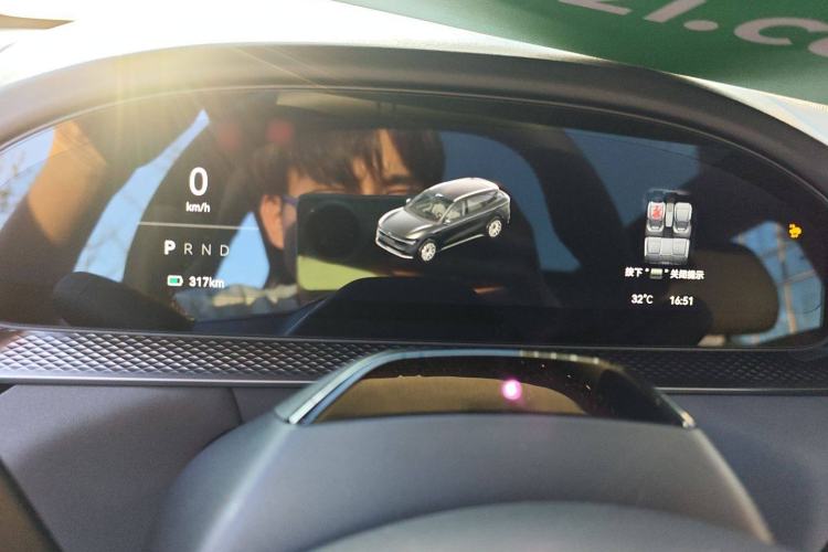 Used Zeekr 7X 2025 75 kWh Rear-Wheel Drive Intelligent Driving Version Instrument Cluster