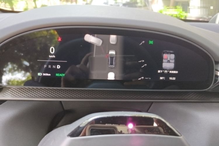 Used Zeekr 7X 2025 75 kWh Rear-Wheel Drive Intelligent Driving Version Instrument Cluster