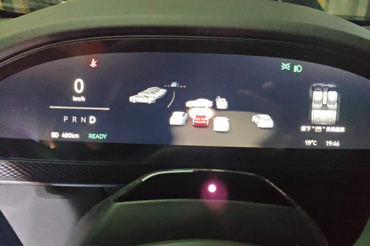 Used Zeekr 7X 2025 75 kWh Rear-Wheel Drive Intelligent Driving Version Instrument Cluster