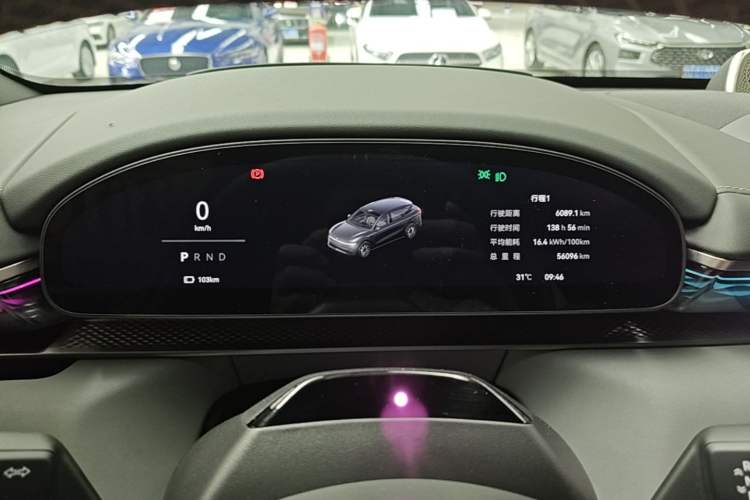 Used Zeekr 7X 2025 75 kWh Rear-Wheel Drive Intelligent Driving Version Instrument Cluster