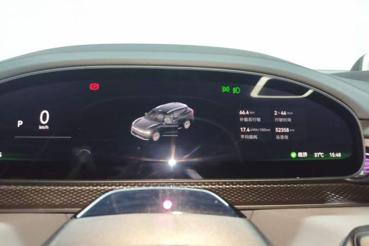 Used Zeekr 7X 2025 75 kWh Rear-Wheel Drive Intelligent Driving Version Instrument Cluster