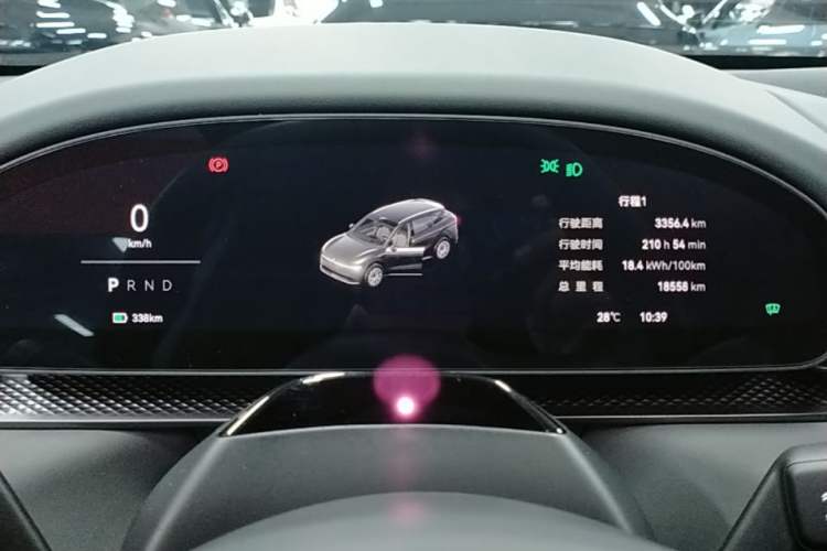 Used Zeekr 7X 2025 75 kWh Rear-Wheel Drive Intelligent Driving Version Instrument Cluster