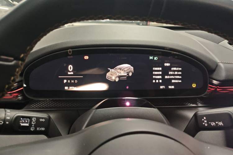 Used Zeekr 7X 2025 75 kWh Rear-Wheel Drive Intelligent Driving Version Instrument Cluster