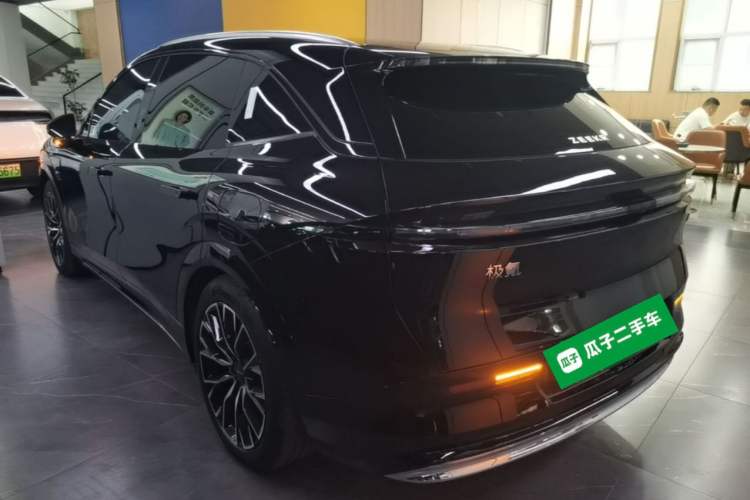 Used Zeekr 7X 2025 100kWh Long-Range All-Wheel Drive Intelligent Driving Version Rear Left 45 Deg