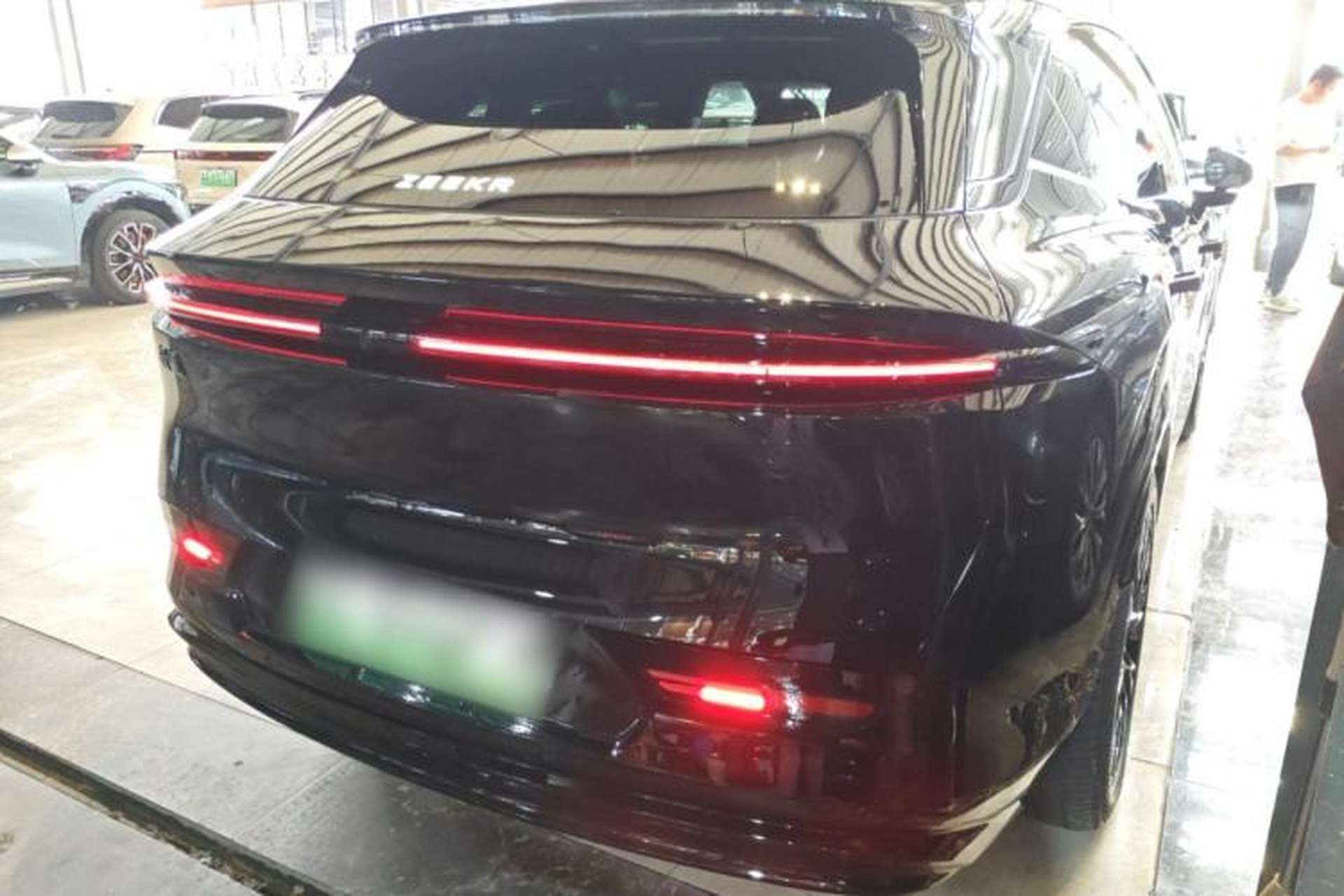 Used Zeekr 7X 2025 100 kWh Long-Range Rear-Wheel Drive with Intelligent Driving Features Rear Right 45 Deg