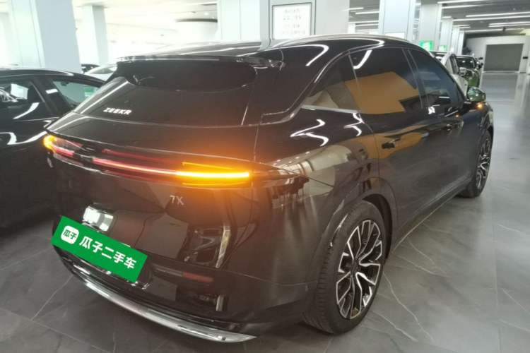 Used Zeekr 7X 2025 100kWh Long-Range All-Wheel Drive Intelligent Driving Version Rear Right 45 Deg