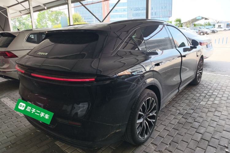 Used Zeekr 7X 2025 100kWh Long-Range All-Wheel Drive Intelligent Driving Version Rear Right 45 Deg