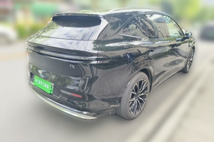 Used Zeekr 7X 2025 100 kWh Long-Range Rear-Wheel Drive with Intelligent Driving Features Rear Right 45 Deg